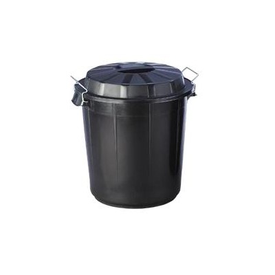 CUBO BASURA 50 L. NEGRO 13250