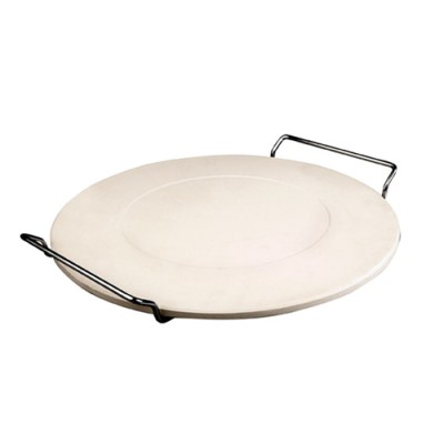 PIEDRA PARA PIZZA C/SOPORTE 33CM