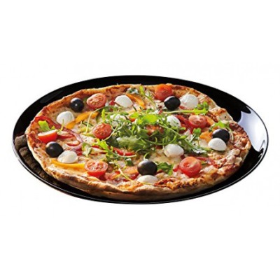 PLATO PIZZA 32CM FRIENDS TIME NEGRO