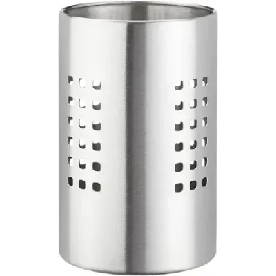 PORTACUBIERTOS ACERO INOX 12X8.7CM