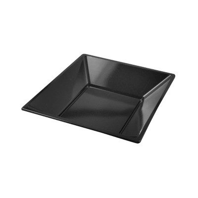 PLATO HONDO 22x22CM NEGRO PLATO HONDO 22x22CM NEGRO
