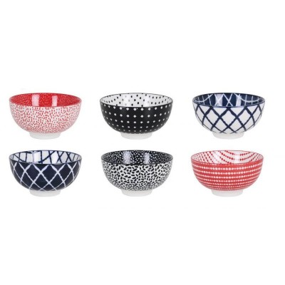 BOL APERITIVO JAPO 11,5 CM 6 DECO HANA BOL APERITIVO JAPO 11,5 CM 6 DECO HANA