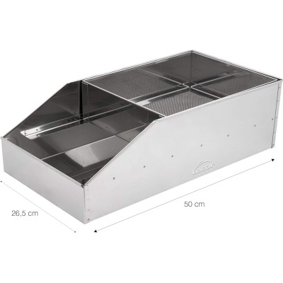 HARINERO INOX 18/10 BAJO 50x26,5 cm HARINERO INOX 18/10 BAJO 50x26,5 cm