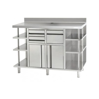 MUEBLE CAFETERO INOX MCAF1500 MUEBLE CAFETERO INOX MCAF1500