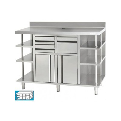 MUEBLE CAFETERO INOX MCAF2000 MUEBLE CAFETERO INOX MCAF2000