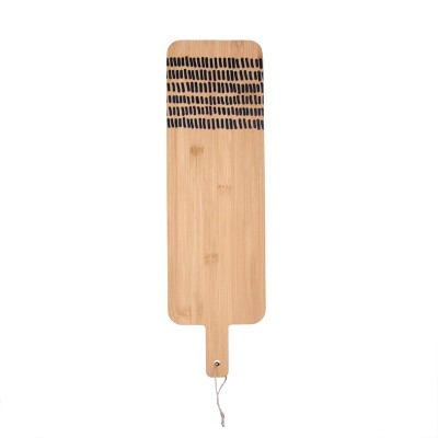 TABLA DE SERVIR BAMBU 45x13 ZIGZAG TABLA DE SERVIR BAMBU 45x13 ZIGZAG