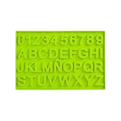 MOLDE CHOCOLETE LETRAS Y NUMEROS MOLDE CHOCOLETE LETRAS Y NUMEROS