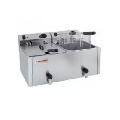 FREIDORA ELECTRICA FREP 10+10T C/GRIFO