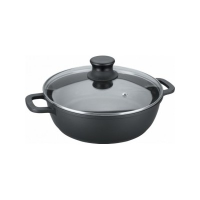 CAZUELA ALUMINIO FUNDIDO 32 CM C/TAPA CAZUELA ALUMINIO FUNDIDO 32 CM C/TAPA