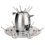 Fondue c/base cristal 6 personas