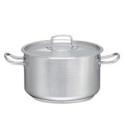 STAINLESS DEEP POT WITH LID